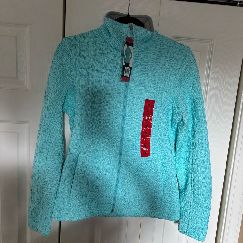 WOMENS SPYDER ZIP UP SWEATERS